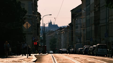 Žižkov TV tower — DSCF5704 Vlkova, Žižkov, Prague | XF90mm f2.0 1/33000s ISO500